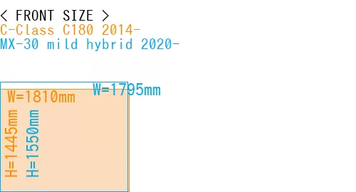 #C-Class C180 2014- + MX-30 mild hybrid 2020-